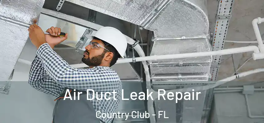 Air Duct Leak Repair Country Club - FL