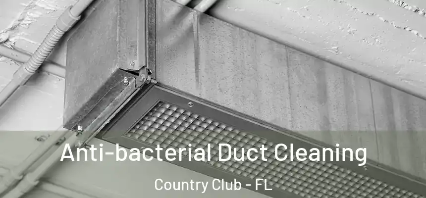 Anti-bacterial Duct Cleaning Country Club - FL