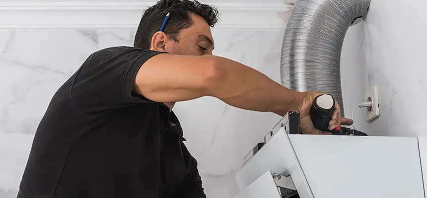 Precision In-wall Dryer Vent Cleaning & Rerouting Corrections in Country Club, FL